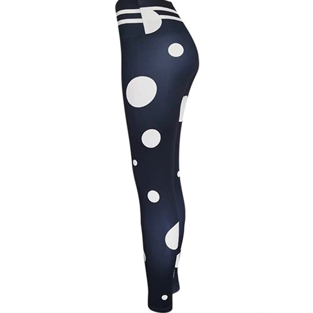 🆕 Booty Lift High Waist Polka Dot Legging - Picture 3 of 10